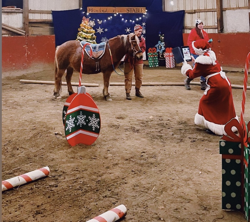 pony christmas fancy dress Get into the festive spirit! 13 Christmas fancy dress ideas for riders of all ages and their (reindeer) mounts